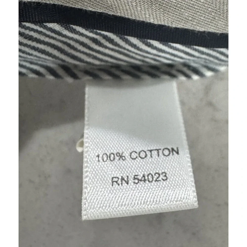 Banana Republic Emerson Chino Pants Mens 34x32 Gray Cotton Comfort Preppy Casual